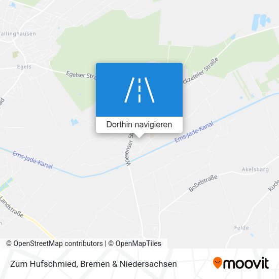 Zum Hufschmied Karte