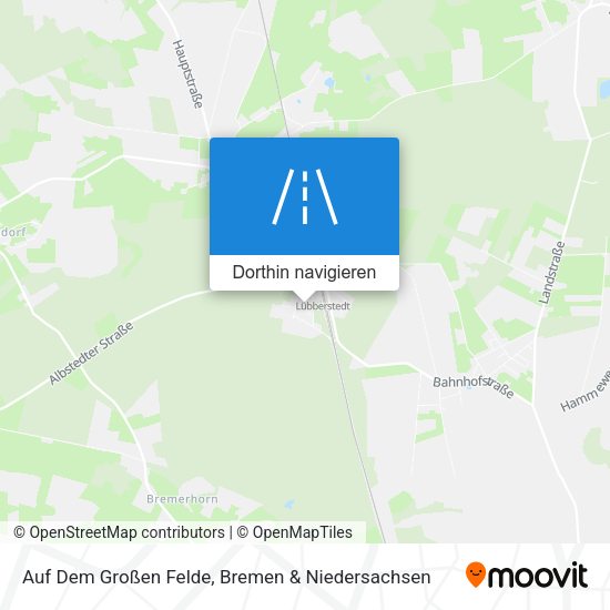 Auf Dem Großen Felde Karte