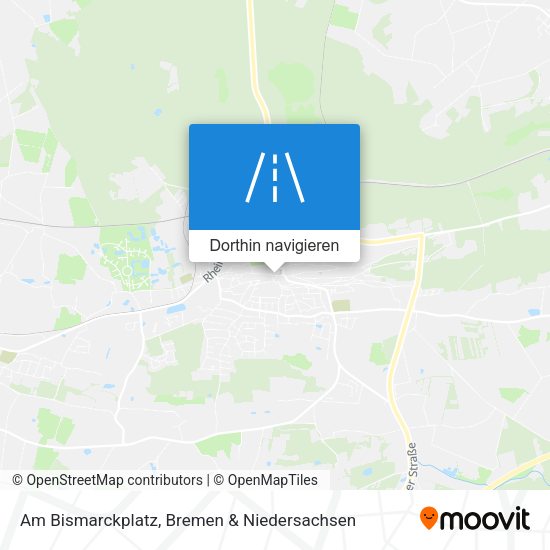 Am Bismarckplatz Karte