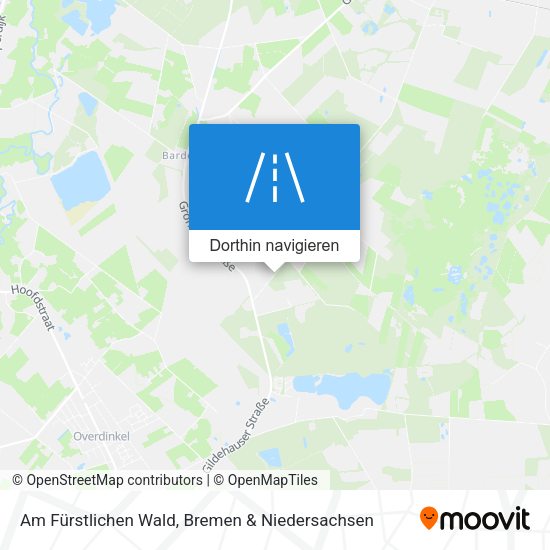 Am Fürstlichen Wald Karte