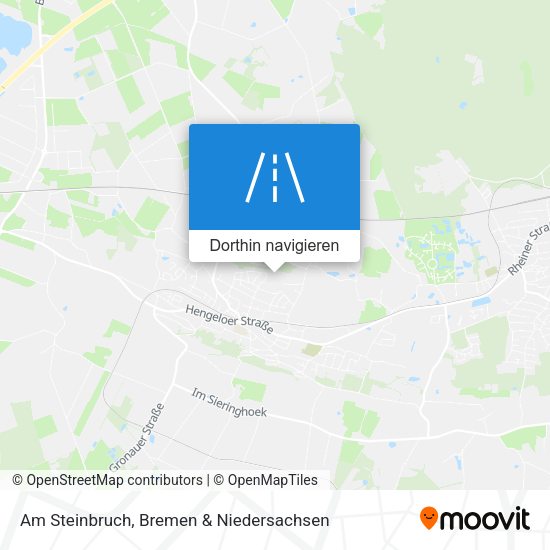 Am Steinbruch Karte