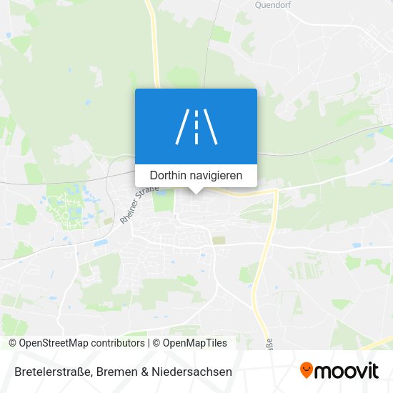 Bretelerstraße Karte