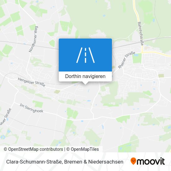 Clara-Schumann-Straße Karte