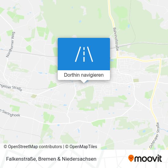 Falkenstraße Karte