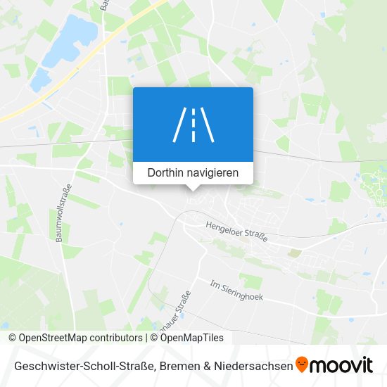 Geschwister-Scholl-Straße Karte