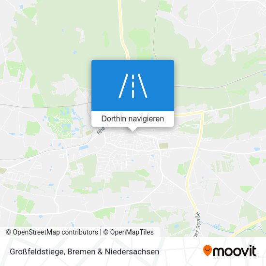 Großfeldstiege Karte
