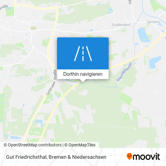 Gut Friedrichsthal Karte