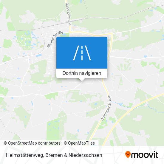 Heimstättenweg Karte
