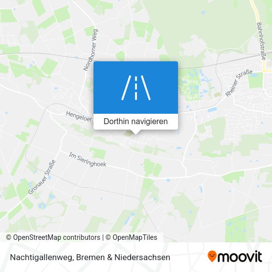 Nachtigallenweg Karte