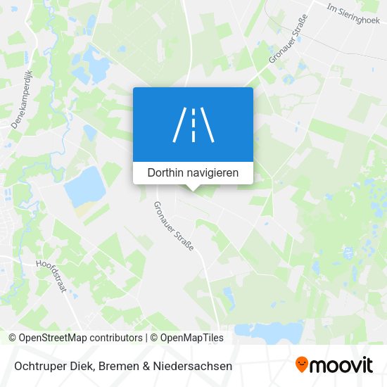 Ochtruper Diek Karte