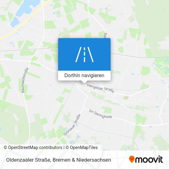 Oldenzaaler Straße Karte