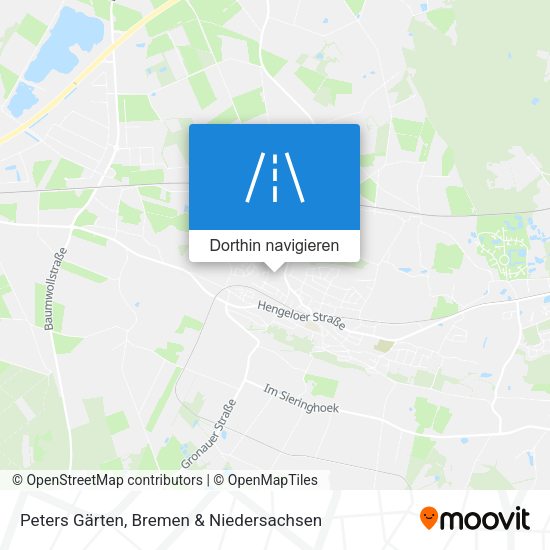 Peters Gärten Karte