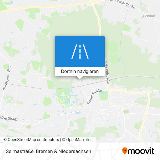 Selmastraße Karte