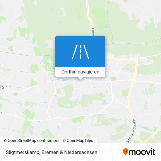 Sligtmerskamp Karte