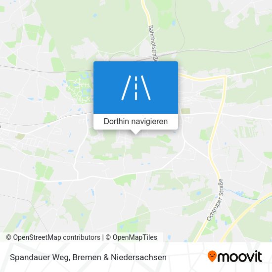 Spandauer Weg Karte