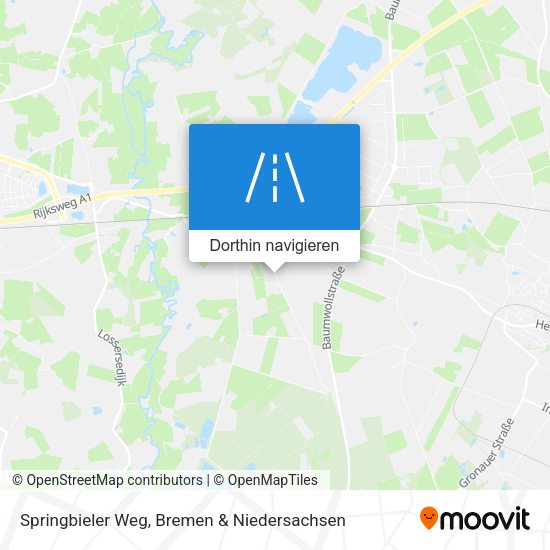 Springbieler Weg Karte