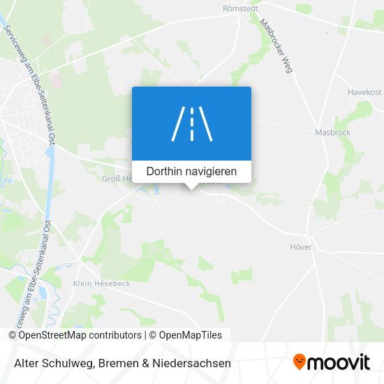 Alter Schulweg Karte