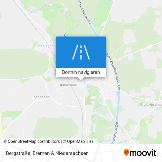 Bergstraße Karte