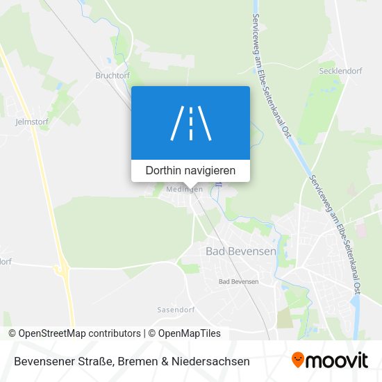 Bevensener Straße Karte