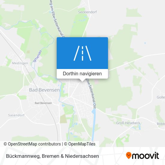 Bückmannweg Karte
