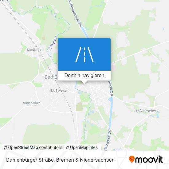 Dahlenburger Straße Karte
