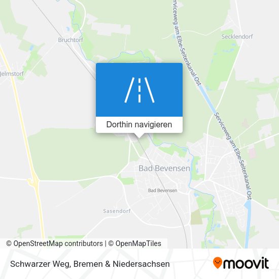Schwarzer Weg Karte