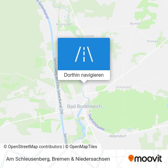 Am Schleusenberg Karte