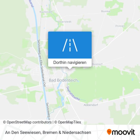 An Den Seewiesen Karte