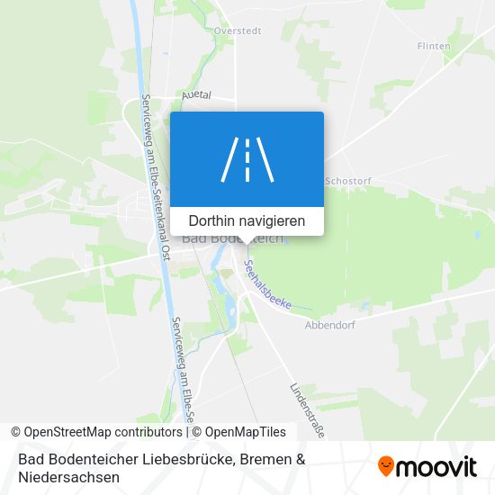 Bad Bodenteicher Liebesbrücke Karte