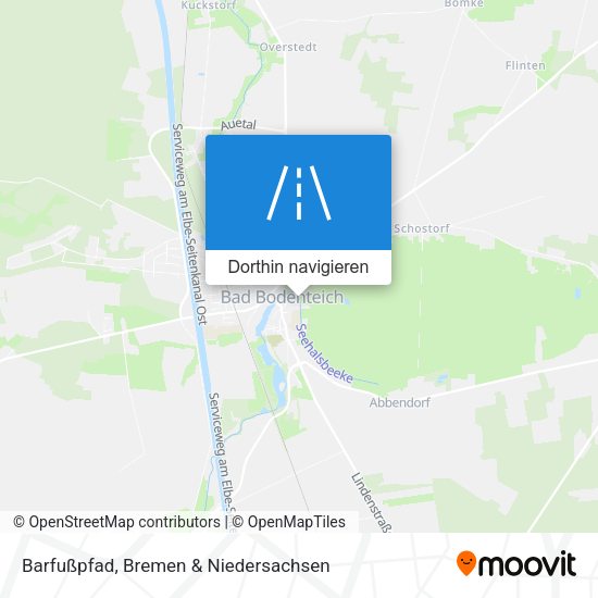 Barfußpfad Karte