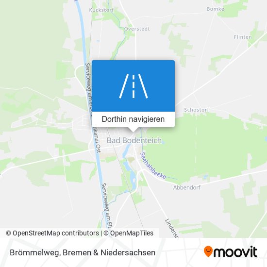 Brömmelweg Karte