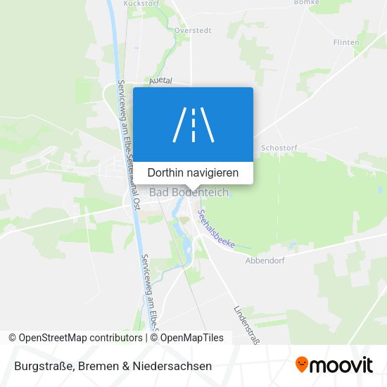 Burgstraße Karte