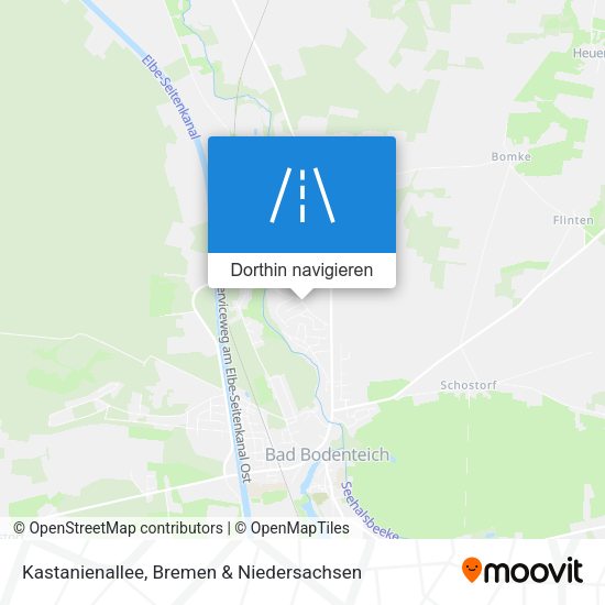 Kastanienallee Karte