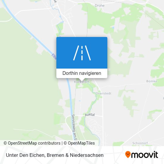Unter Den Eichen Karte