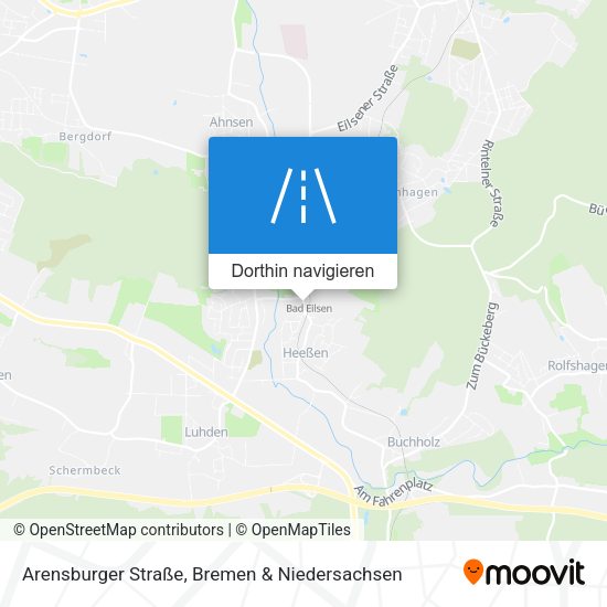 Arensburger Straße Karte