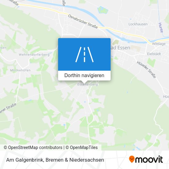 Am Galgenbrink Karte