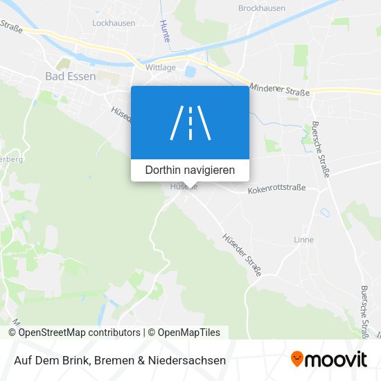 Auf Dem Brink Karte