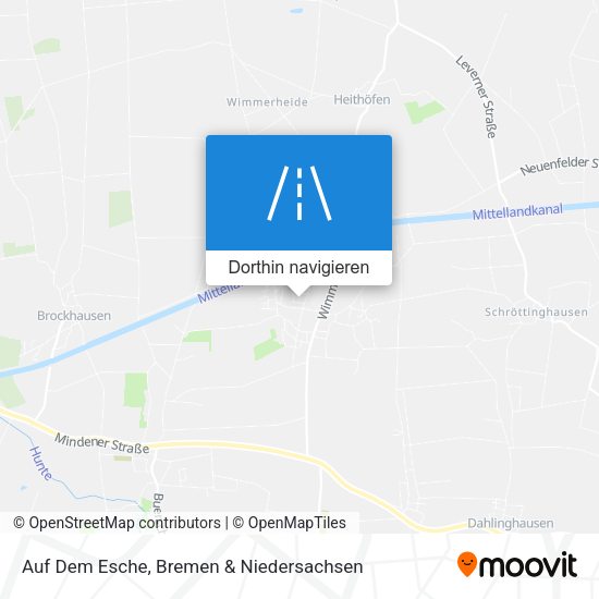 Auf Dem Esche Karte