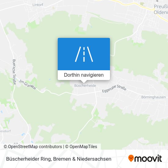 Büscherheider Ring Karte