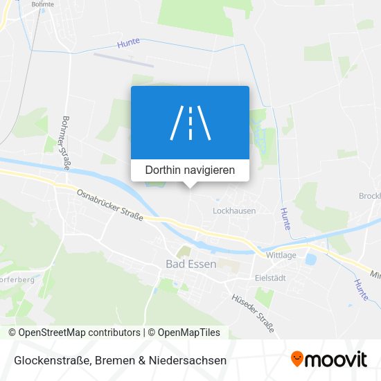 Glockenstraße Karte