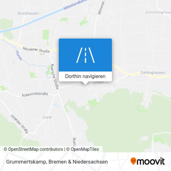 Grummertskamp Karte