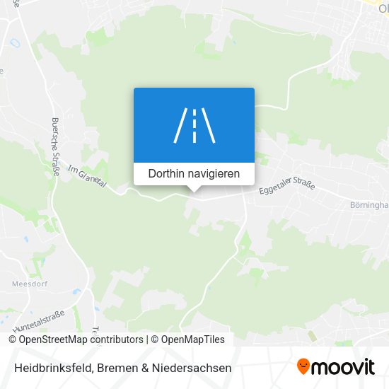 Heidbrinksfeld Karte