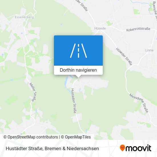Hustädter Straße Karte