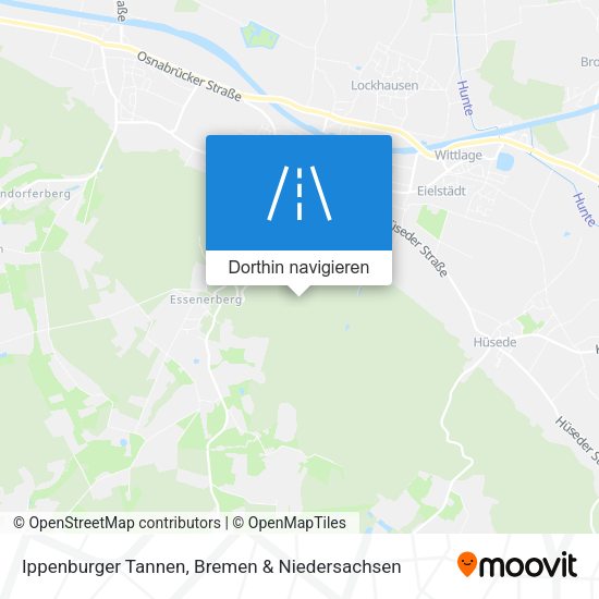 Ippenburger Tannen Karte