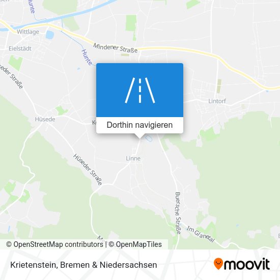 Krietenstein Karte