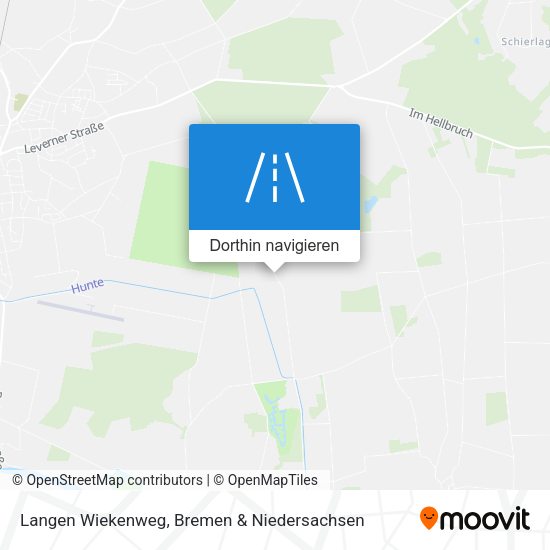 Langen Wiekenweg Karte
