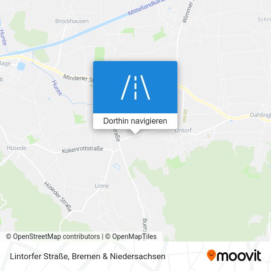 Lintorfer Straße Karte