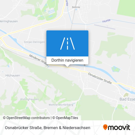 Osnabrücker Straße Karte