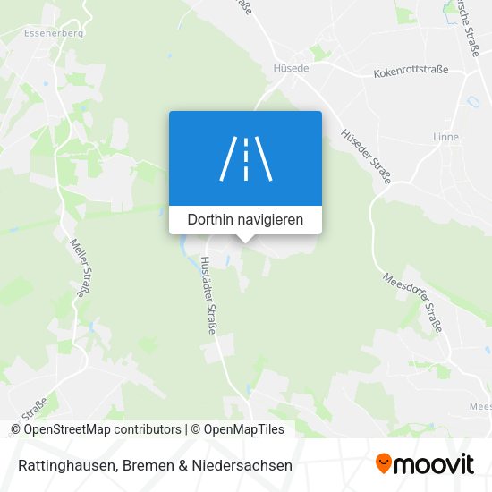 Rattinghausen Karte