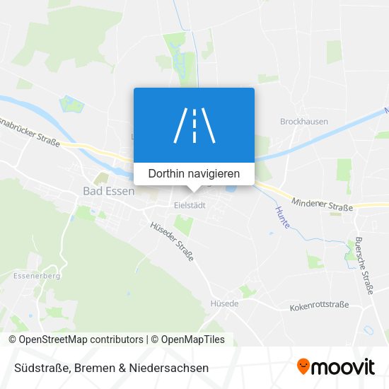 Südstraße Karte